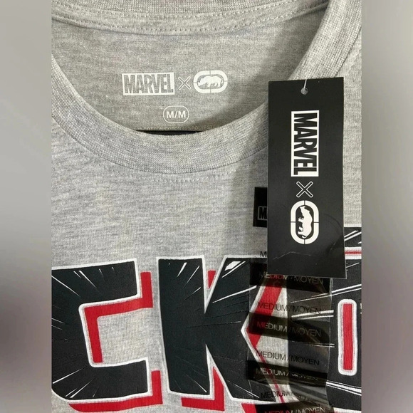 Marvel x Ecko - Deadpool - Medium Grey T Shirt - BNWT - ๐ฎโ๏ธ๐ - Picture 3 of 5